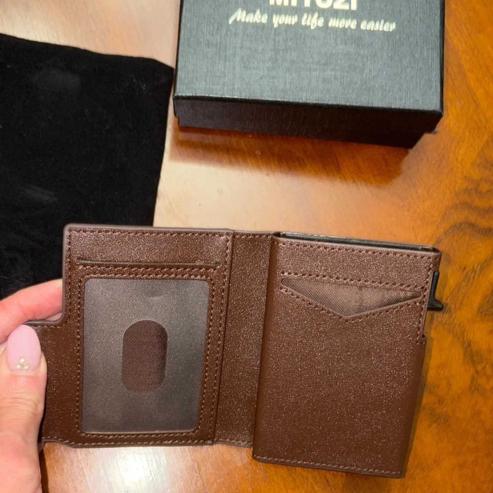 Brown Leather Wallet for Men